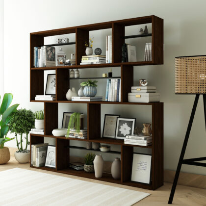 Kitaplık Ceviz renk 200x200