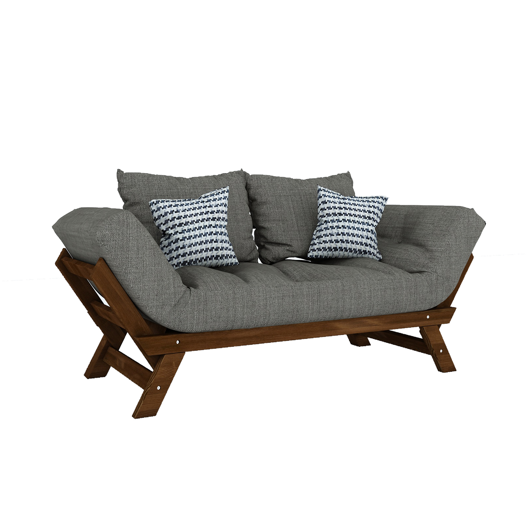 2li Ceviz Kahve Kanepe - Görsel 4