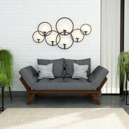 2li Ceviz Antrasit Kanepe